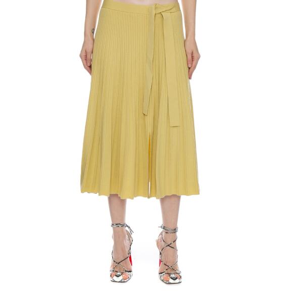 3.1 Phillip Lim pleated wool-blend midi skirt - Picture 1 of 8